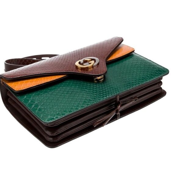 Gucci Python Shoulder Bag - Picture 3 of 5